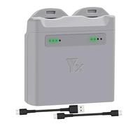 SHANGYU NEO Cargador rápido de batería, NEO Drone de dos vías Hub de carga de batería para DJI NEO Cargador de batería, Hub de carga bidireccional Baterías de dron Estación de carga USB para DJI NEO