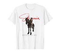 Shania Twain Queen of Me - Caballo oficial de Shania, color blanco Camiseta