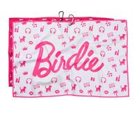 Shanker Golf - Toalla de golf rosa Birdie - Divertida toalla de golf de microfibra Waffle para mujer - Logotipo de broma divertida - Regalo de golf perfecto para mujeres - Accesorios de golf para