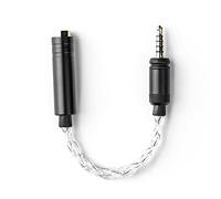 SHANLING Cable equilibrado para auriculares M0 Pura/M0 Pro, 3,5 mm-4,4 mm, macho de 3,5 mm a hembra de 4,4 mm, cable de audio estéreo