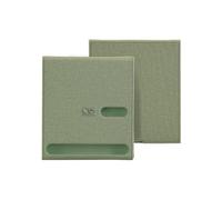 SHANLING EC Play - Funda de piel sintética para reproductor de CD portátil, diseño retro, cierre magnético, color verde
