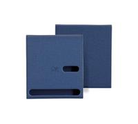 SHANLING EC Play - Funda de piel sintética para reproductor de CD portátil, diseño retro, cierre magnético, color azul