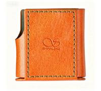 SHANLING M0s Funda de piel SHANLING M0S/M0 Pro/M0 Pura reproductor de música portátil, funda especial, material de piel sintética, anticolisión y anticaída, resistencia a la corrosión (naranja)