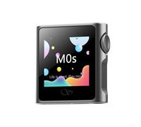 SHANLING M0s - Reproductor de MP3 Hi-Fi Mini DAC AMP HD Pantalla táctil Bluetooth 5.0, soporta sonido estéreo sin pérdidas con tarjeta SD de 2 TB para deportes, correr y entrenar (gris, sin tarjeta SD