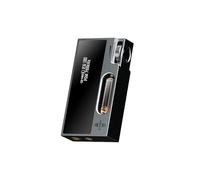 SHANLING UA7 Amplificador de auriculares portátil USB DAC Amp Dongle con dos tubos JAN6418, sonido de alta fidelidad aromatizante de alta gama, soporta 768 kHz/32 bits DSD512, salida 577 mW, conector