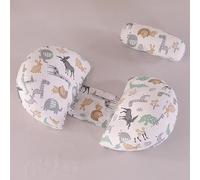 SHANNA Almohada Embarazada Dormir, Sleep Confort Almohada, Nuevo Almohada de Lactancia Corporal, Almohada Apoyo y Cuerpo Completo para Eembarazo con Funda de Extraíble Lavables (Mundo Animal)