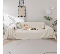 SHANNA Fundas Sofa Cubre Sofas Universal, Impermeable Cara Fundas para Sofas 2 y 3 Plazas, Protector de Muebles para Perros, Antideslizante Antimanchas Protector Fundas de Sofa