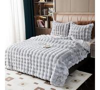 SHANNA Manta Sofa de Felpa de Conejo Super Suave Cálida, Gruesa Franela 1000 g/m² Manta Cama Multifuncional Esponjosa para Dormitorio Sofá Viajes Niños Camping Blanket(Gris Claro, 180 x 230 cm)