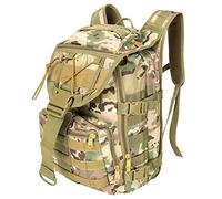 SHANNA Mochila Militar Utilidad 35L Tactica, Mochila Crossfit Gran Capacidad Paquete de Asalto Molle, Mochilas de Emergencia de 3 Días para Caza Senderismo Acampada y Actividad al Aire Libre (CP)