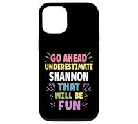 Shannon Personalized Women's Gift Custom Shannon Carcasa para iPhone 12/12 Pro