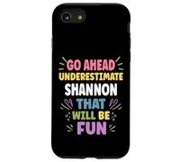 Shannon Personalized Women's Gift Custom Shannon Carcasa para iPhone SE (2020) / 7/8