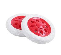 shanpu 2pzs Rueda Reemplazo de rueda taburete de carro de servicio de compras