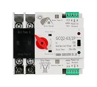 shanpu EnergíA Solar Fotovoltaica ATS Interruptor de Transferencia AutomáTica Din Rail 2P 63A AC220V ATS PV System To