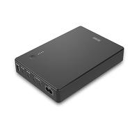 Shanqiu Mini UPS - Fuente de alimentación ininterrumpida para router, módem, cámara con entrada CA, salida USB, 5 V, CC, 5 V, 9 V, 12 V, 3 A (74 Wh)