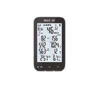 Shanren MAX 30 Computadora para Bicicleta, Contador de Bicicleta Ant+ BLT 4.0 GPS con Control de luz Trasera de 3 '' operación Mediante Aplicaciones