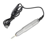 Shanrya 20,000 RPM Herramienta para el Cuidado de Las uñas Máquina eléctrica para manicura de Lima de uñas Juego de Taladro eléctrico para uñas infinitamente Ajustable Lijado de sacapuntas para