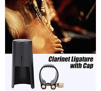 Abrazadera para Boquilla de Clarinete, Abrazadera de Clarinete, Tapa de plástico para Profesionales de Clarinete