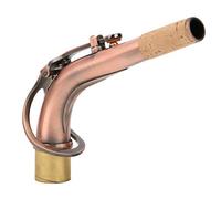 Shanrya Accesorios para Saxofón Conector de Saxofón, 2,45 Cm Mástil de Saxofón Latón, Mástil de Saxofón Alto, para Tienda de Música Reemplazo de Saxofón Inicio Tubo de Curvatura de Saxofón(Antiguo)