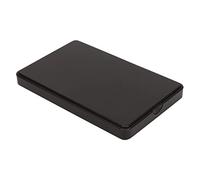 Shanrya Adaptador de Carcasa SSD USB3.0, Carcasa SSD de Alta Velocidad 30 MB/S Diseño Ergonómico Estable para Ordenador (Negro)