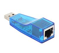 Shanrya Adaptador Ethernet Inalámbrico, Tarjeta de Red USB ABS Autoalimentada de Negociación Automatizada para Computadora