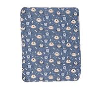 Shanrya Almohadilla para Cama de Perro, Colchoneta Cálida para Dormir para Mascotas, Superabsorbente, Resistente a Las Arrugas, de Algodón, Resistente a Las Mordeduras, Gruesa para