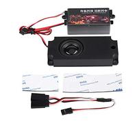 Shanrya Altavoz de Sonido de Coche RC, Simulador de Sonido de Coche RC, Conjunto de módulo de simulación de Sonido de Motor de Coche RC Ligero para vehículos 1/10 Modelo Romote(Single Speaker)