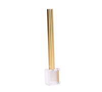 Shanrya Aplicador de pluma de rodillo de borde de cuero, resistencia a la corrosión hermosa práctica operación simple tratamiento de borde pluma rodillo para cuero DIY (pluma de aceite con el lado de