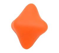 Shanrya Bola de Reacción de Masaje, Bola de Reacción Ligera Resistente a Las Manchas para la Espalda para Las Manos(Naranja)