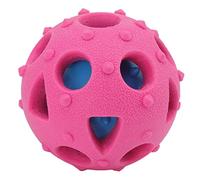 Shanrya Bola de Rompecabezas para Perros, Promueve la Digestión de Cachorros sin Tóxicos, Juguete Dispensador de Alimentos para Cachorros, Masajeador de Goma Interactivo para Juegos en