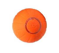 Shanrya Bola Giratoria Automática para Mascotas, Efectos de Sonido Recargables, Colores Bonitos, Pelota Rodante Divertida para Mascotas, Juguete para Gatos (Naranja)
