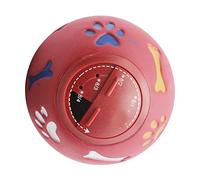 Shanrya Bola para Masticar con Rompecabezas para Cachorros, Bola Dispensadora de Golosinas Resistente a Mordeduras para Perros y Gatos Ajustable para Interiores (S 7,5 cm/3,0 Pulgadas de diámetro)