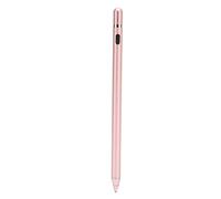Shanrya Bolígrafos de Pantalla Táctil, Lápiz óptico Ligero de Carga USB para Oficina (Rosa)