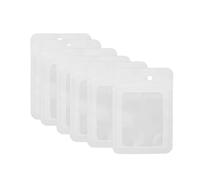 Shanrya Bolsa de Embalaje Resellable, Bolsa con Cremallera Resellable con Ventana Transparente para Pulsera (7 * 10cm)