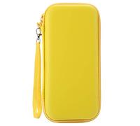 Shanrya Bolsa Protectora Material de EVa Bolsa de Almacenamiento Portátil Videojuego para Entretenimiento Familiar(Todo Amarillo)