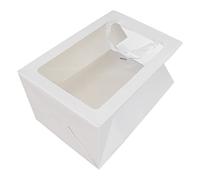 Shanrya Bolsas de Papel para Fiestas, Bolsas de Regalo de Papel de Cartón de Tamaño Adecuado Transparentes para Regalos de Cumpleaños de Navidad(Blanco)