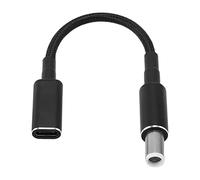 Shanrya Cable Adaptador PD, Portátil, Ligero, Resistente a la Corrosión, Delgado, USB C a Adaptador de Punta para el Hogar