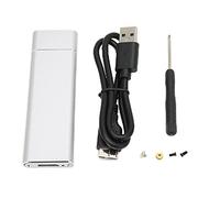 Shanrya Caja del Disco Duro, Caja del Disco Duro del Juego del Enchufe del Intercambio en Caliente Durable Estable Robusto para para OS X(Gris)