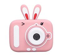 Shanrya Cámara Digital para Niños, 64G Memory Support 400mAh 20MP Kid Camera USB para la Escuela (Rosa)