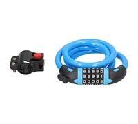 Shanrya Candado con Código para Bicicleta, Candado con Combinación de Código de 5 Dígitos para Bicicleta Candado con Contraseña para Parrillas Al Aire para Equipos de Paisajismo(Azul)