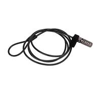 Shanrya Candado de Cable para Computadora Portátil, Contraseña de 4 Dígitos, Candado de Cable de Combinación de Computadora Universal para Escritorio para LCD para Proyector