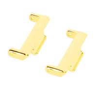 Shanrya Conector de Correa de Reloj, Fácil Instalación Conector de Correa de Reloj de 2 Piezas Reemplazo Elegante para FIT 2 para Mantenimiento (Negro)