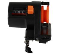 Shanrya Contador de Línea de Pesca, Corredor de Línea Fuerte Contador de Profundidad de Línea de Pesca 0-999M Fácil de Instalar para Agua Dulce