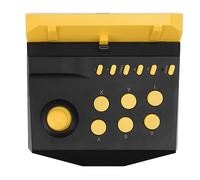 Shanrya Controlador de Palo de Lucha, Función de Ráfaga, Joystick de Lucha de Juegos de Profesional, Diseño Clásico, Carcasa Resistente para Consola de Juegos (Amarillo Negro)