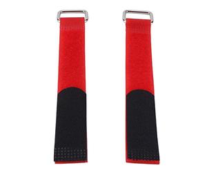 Shanrya Correa de Almacenamiento, Larga Vida útil Buena Adherencia Correas de Sujeción Reutilizable Durable Multifuncional para Mochilas para Ruedas de Bicicleta(Rojo)