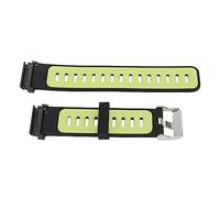 Shanrya Correa de Reloj, Correa de Reloj con Hebilla de Metal de Doble Color de 22 Mm para Relojes Deportivos Inteligentes (Verde negro)