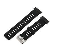 Shanrya Correa de Reloj Inteligente, Correa de Reloj de Reemplazo de Hebilla de Metal de Silicona de Moda de 26 Mm para Fenix 6X (Verde negro)