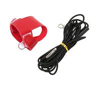 Shanrya Correa para Pájaros Flexible, Fácil de Poner y Quitar, Piel Sintética, Hebilla de Rotación de 360 Grados, Correa para Pájaros para Actividades Al Aire Libre para Atletas de Ballenas (S)
