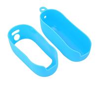 Shanrya Cubierta del Compartimento de Carga de la Cámara, Funda Protectora de Carga de la Cámara a Prueba de Polvo de Silicona Lavable Resistente Y Duradera para el Compartimento de Carga Go2(Azul)