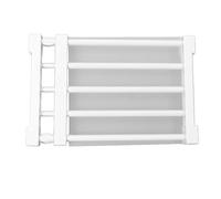 Shanrya Divisor de Armario de Bricolaje Estante de Tensión de Armario Extensible de 44 LB para Cocina y Guardarropa (38-55 cm / 15-21,7 Pulgadas de Longitud)