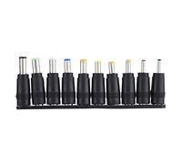 Shanrya Enchufe Convertidor de CC, Enchufe Extraíble para Computadora Portátil, Conector de CC, Operación Simple, Mano de Obra Fina para Computadora Portátil para Computadora para el Hogar(44 en 1)